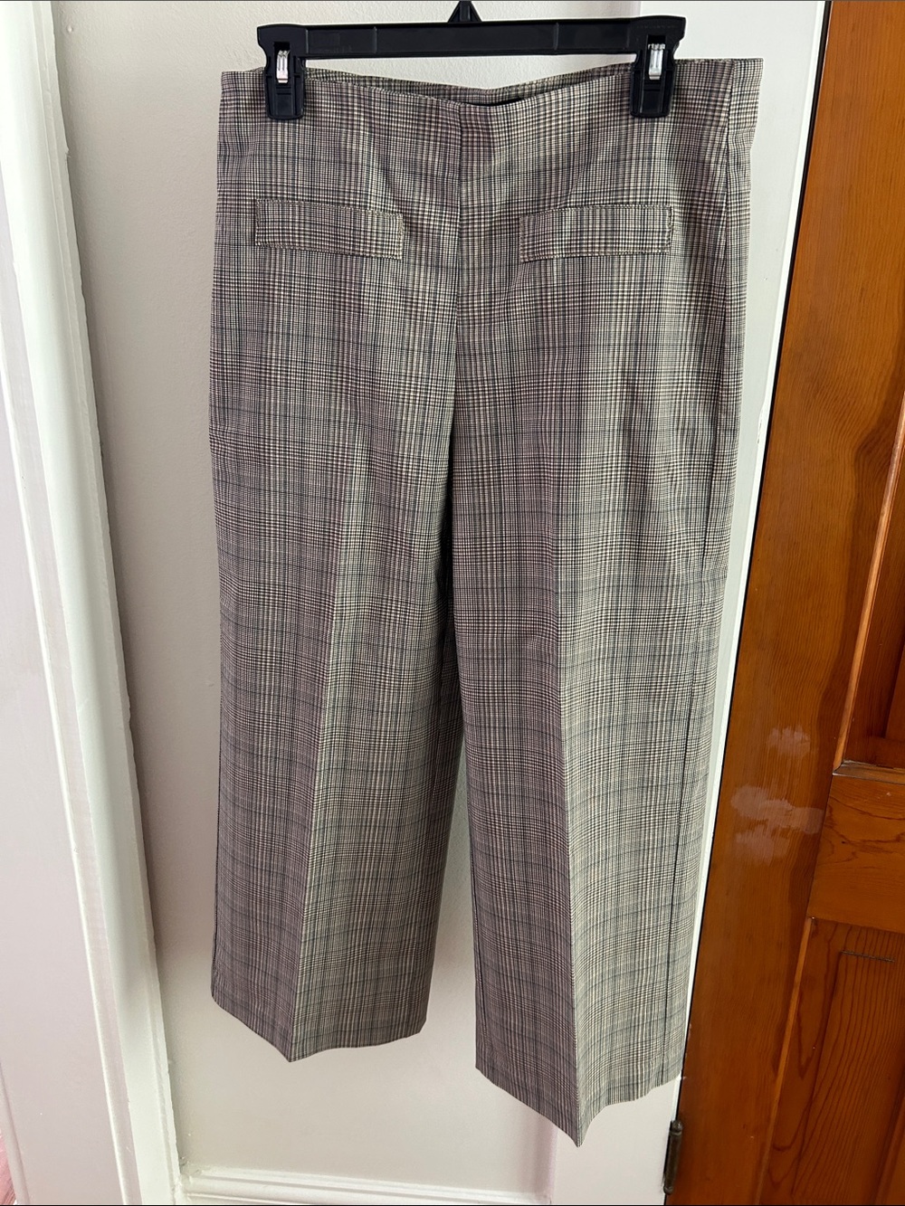 Jules & Leopold Gray Plaid Dress Pants